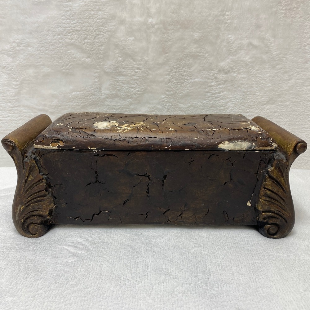 Sterling Industries Philippines Decorative Trinket‎ Box Brown Crackle Finish